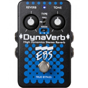 EBS DynaVerb High Dynamics Stereo Reverb Pedal